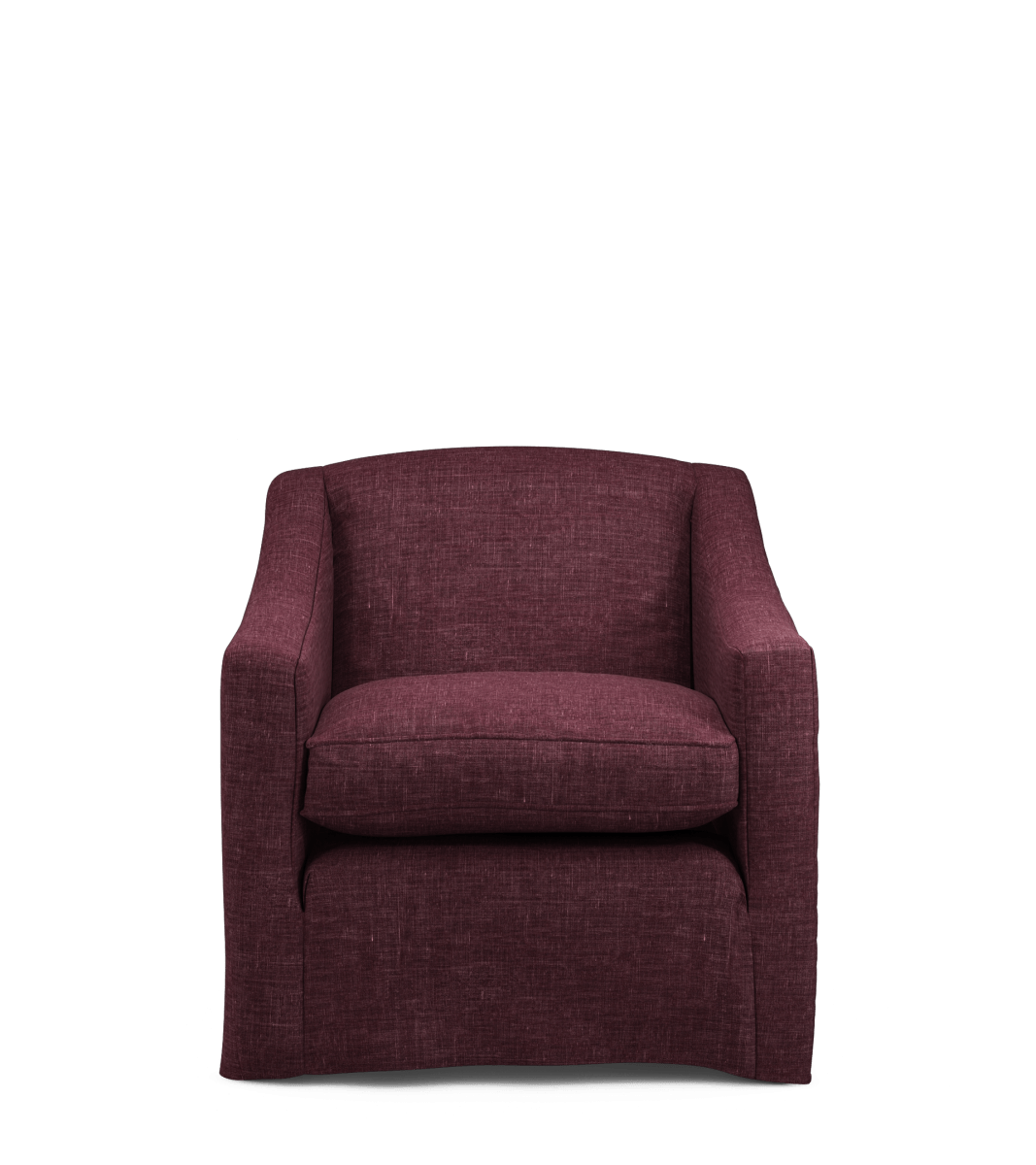 COVER ONLY – Linen Loose Cover for Egerton Armchair – Rioja