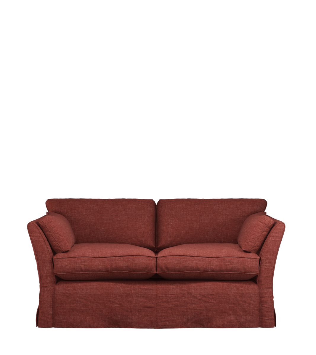 COVER ONLY – Linen Loose Cover for Radcliffe 2-Seater Sofa – Terra