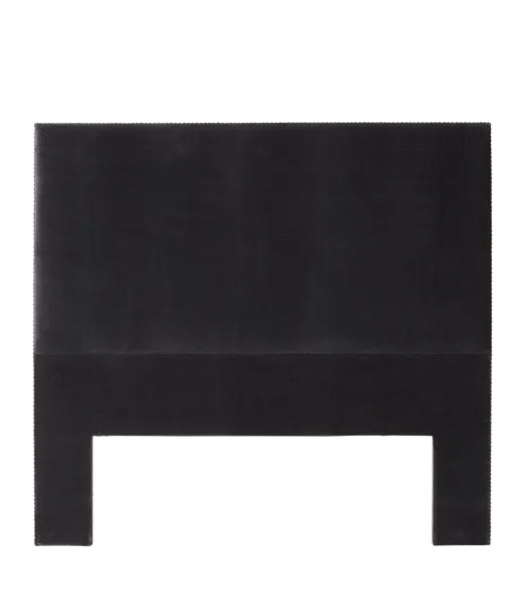 Sheringham Super King Velvet Headboard – Charcoal