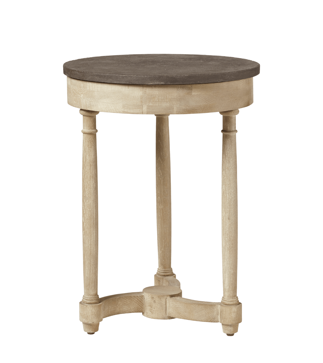 Small Flavian Side Table – Oak/Stone