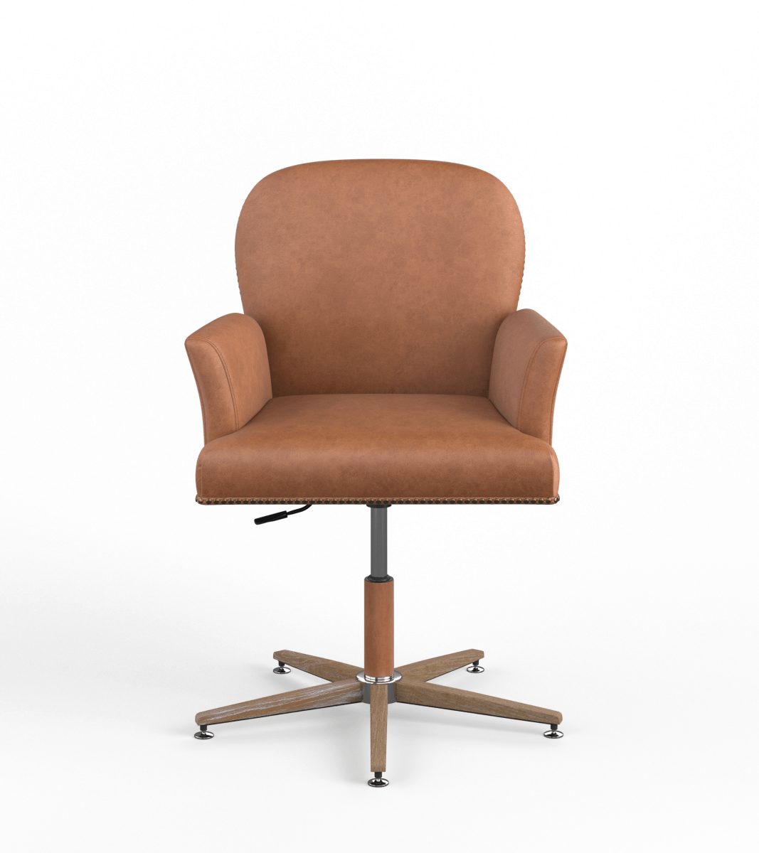 Stafford Swivel Chair – Hazelnut Brown