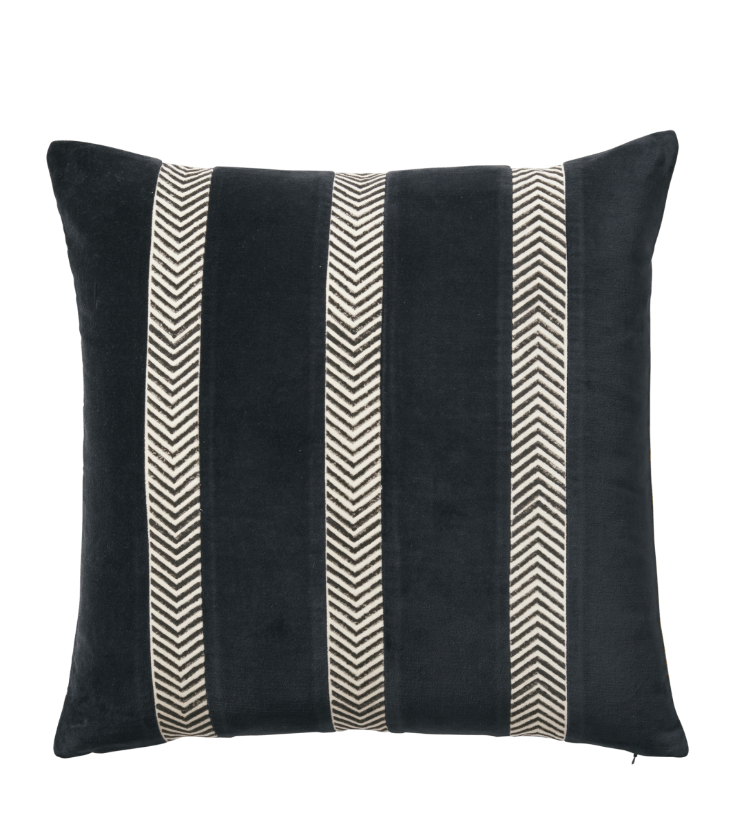 Vataro Cushion Cover – Lime/Ink Blue