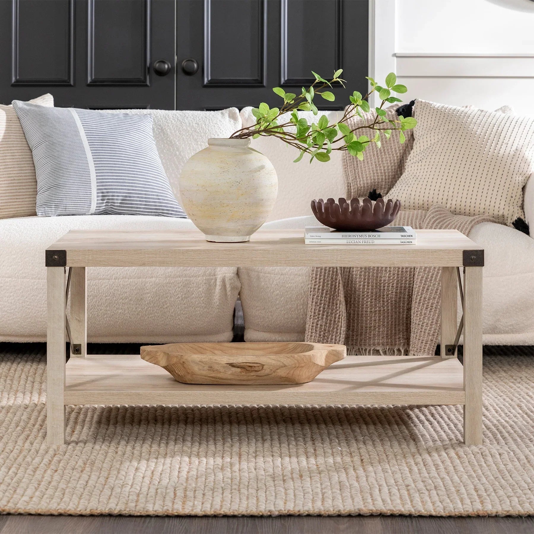 Coffee Table White Oak Harless